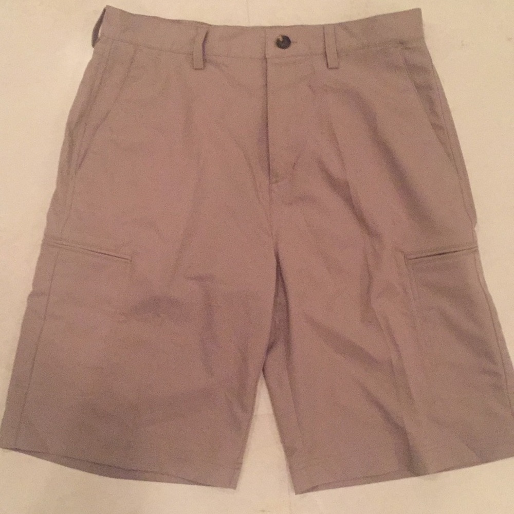 MEN'S  SIZE 32 Khaki ADIDAS Cargo Golf Shorts